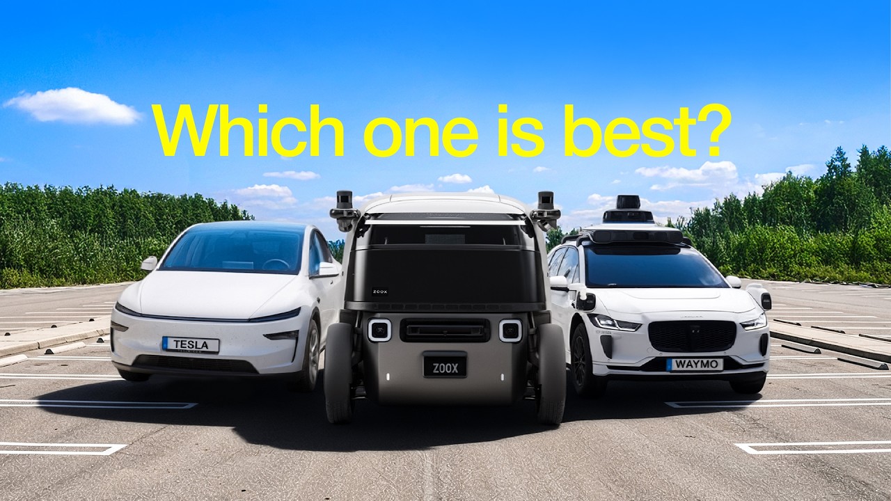 I Rode EVERY Robotaxi, so you don't have to...