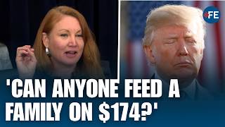 'Can Anyone Feed a Family on $174?' Stansbury Tears Into Trump Over SNAP Cuts In Viral Hearing