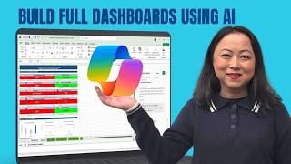 Create Full Excel Dashboards Using AI Copilot in Excel with Business Logic (No Formulas Required)