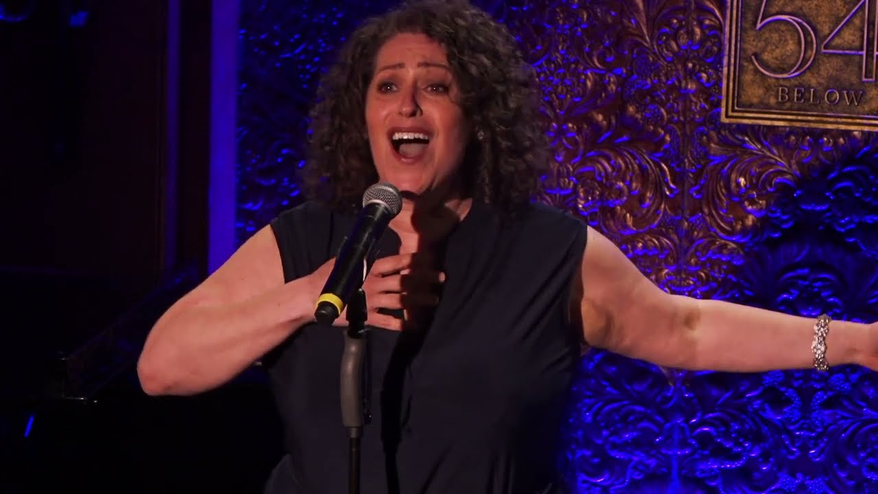Lucia Spina sings That Dirty Old Man for Sondheim Unplugged at Feinstein's/54 Below