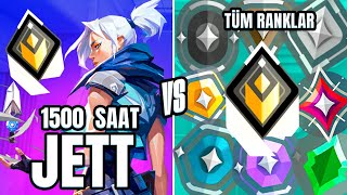 1 RADİANT vs TÜM RANKLAR ama ölen ELENİYOR! | Valorant