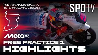 Hari Pertama di Mandalika! Veda Ega Pratama Nge-Gas! - Moto3 Free Practice 1 | MotoGP™ Indonesia