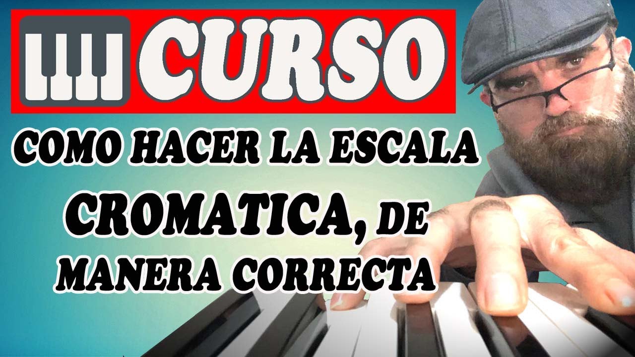 ✋🤚DEDOS RAPIDOS EN EL PIANO¡¡🎹COMO TOCAR LA ESCALA CROMATICA EN EL PIANO DE MANERA CORRECTA ✋🤚