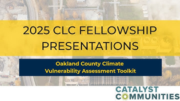 Oakland County Climate Vulnerability Assessment Toolkit