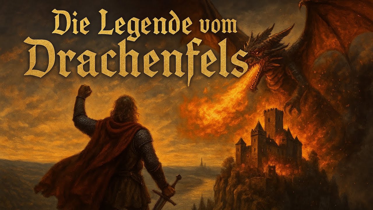 Die Legende vom Drachenfels ⚔️ Epischer Rock Song über Siegfried & den Drachen am Rhein