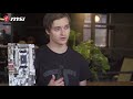 MSI AMD AM4 Ryzen B350 TOMAHAWK ARCTIC ATX Motherboard : video thumbnail 1