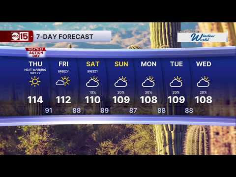 Extreme Heat Warning through Thursday in the Valley