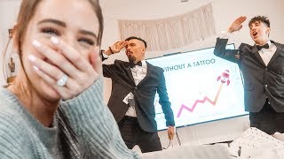 GETTING TATTOOS!! FRIENDS CONVINCE US WITH PRESENTATION