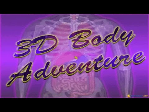 3D Body Adventure gameplay (PC Game, 1994)