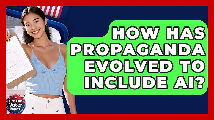 How Has Propaganda Evolved To Include AI? - First Time Voter Expert