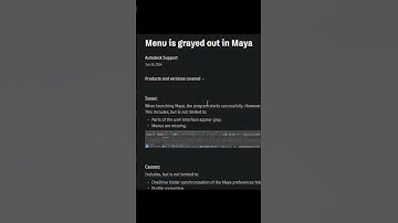Greyed Out Buttons in Maya The Fix