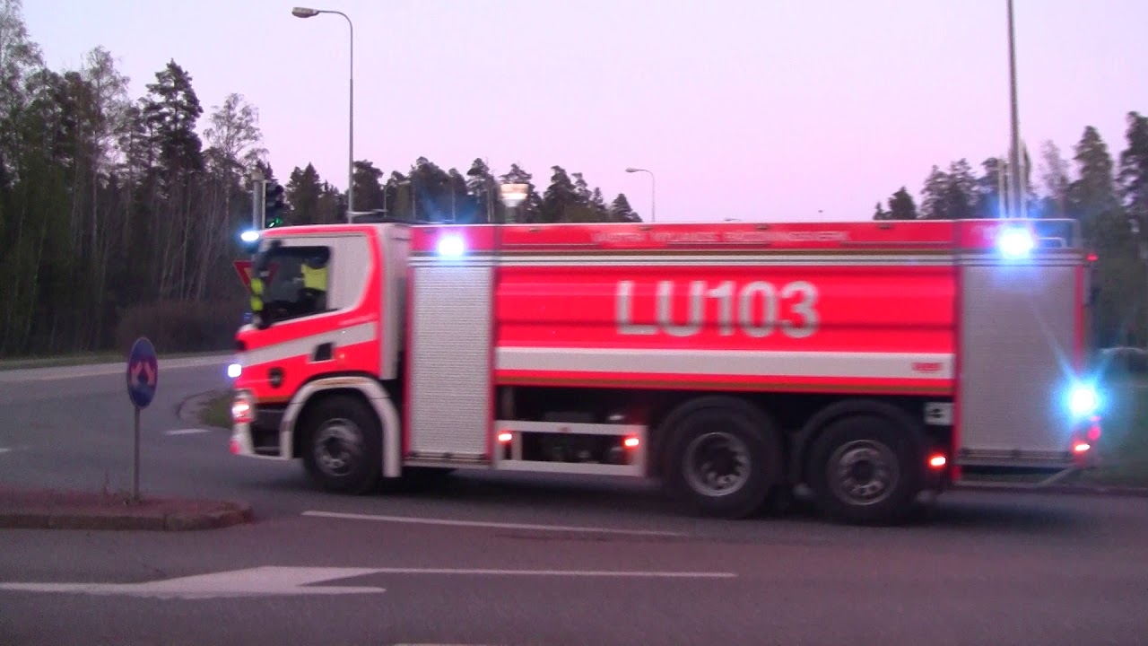 Rescue Länsi-Uusimaa 35, 103, 105 and 106