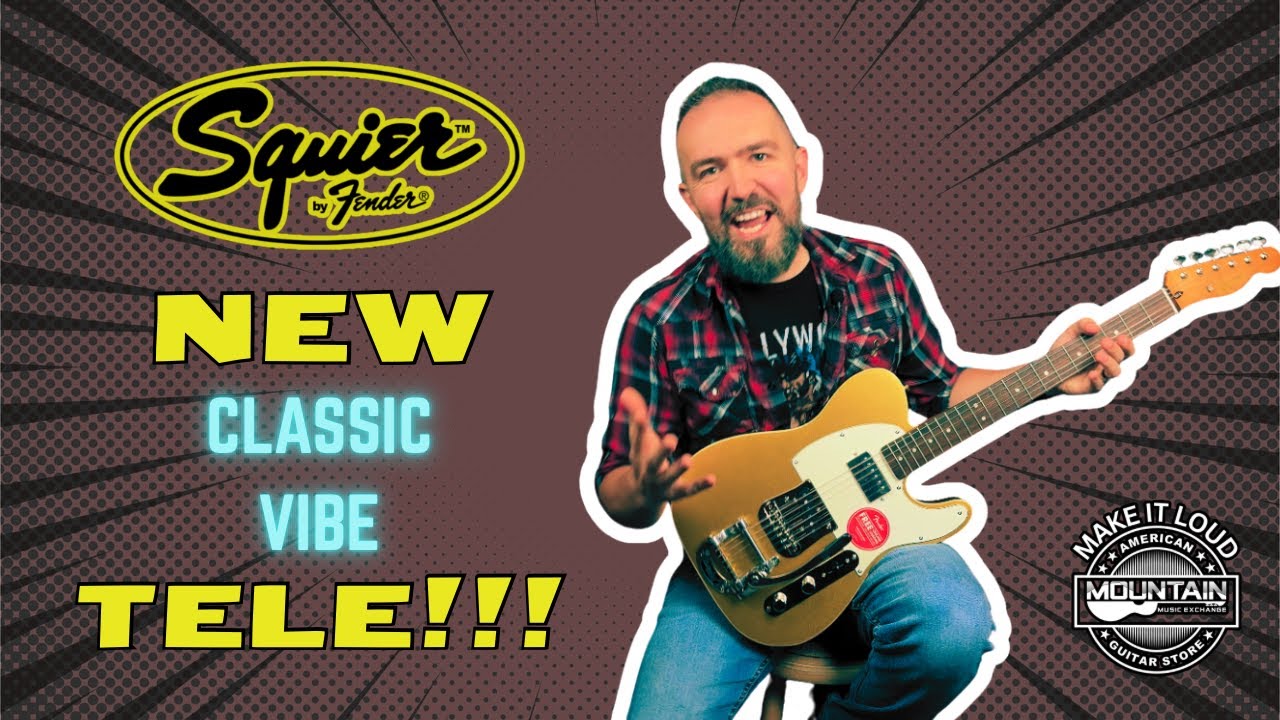 Squier Classic Vibe Telecaster Custom SH (W/ Bigsby!) - Best Bang