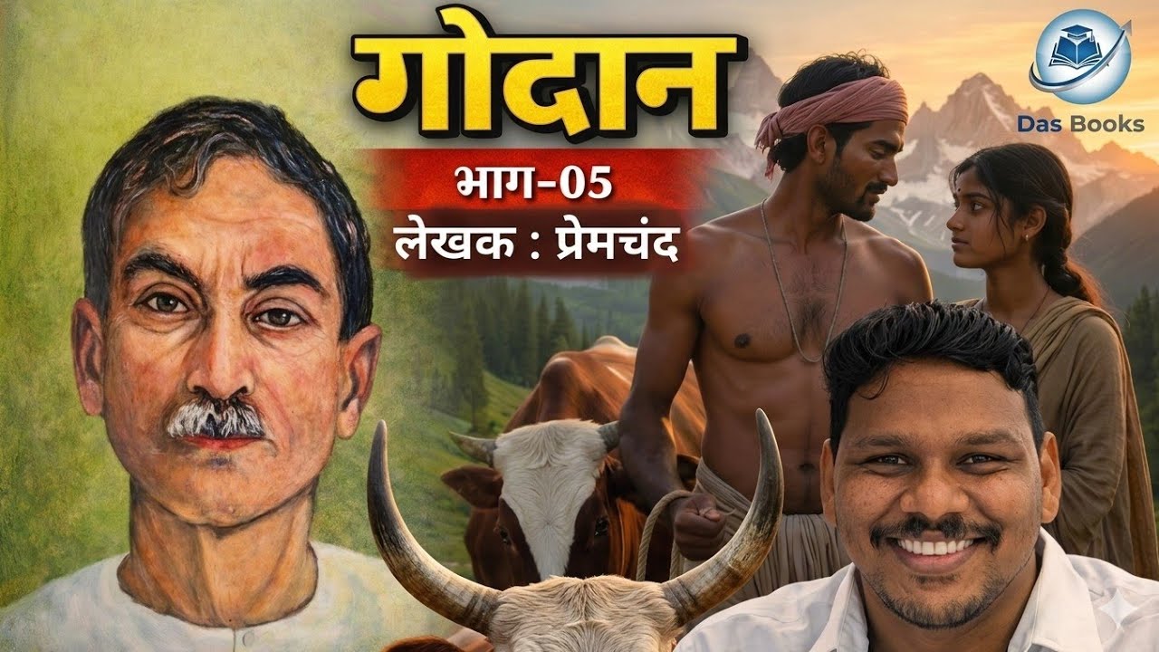 गोदान (उपन्यास) भाग 05: मुंशी प्रेमचंद | Shivdas Chauhan |  @Dasofficial26