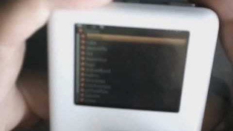 Rockbox+Iboy on ipod video