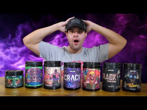 DARK LABS PRE-WORKOUT RANKING 2025/2026 (Ranked From Worst to God-Tier) 😈