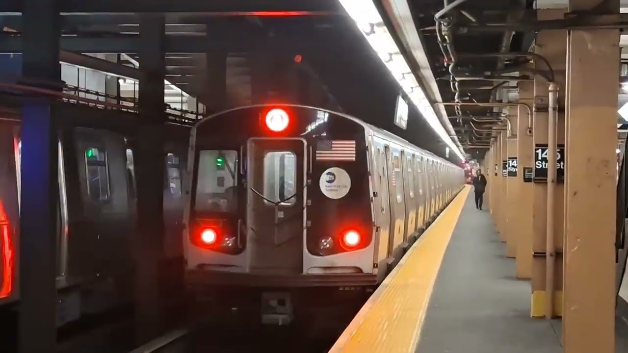 MTA Subway: R211 and R179 A and C trains At 145 Street 