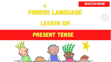 Present tense in finnish  |Finnish language lesson for beginners| Finnish language |2023|finnish