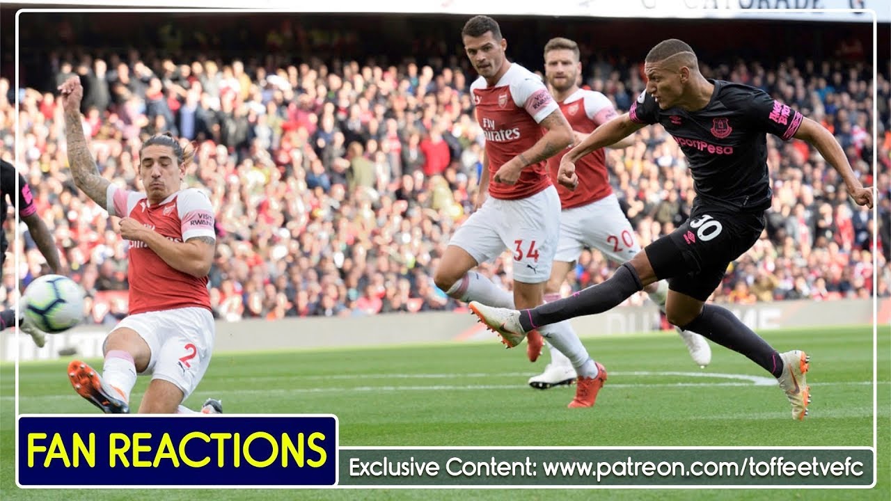 WE DIDN'T TAKE OUR CHANCES AND THEY DID ! ARSENAL 2-0 EVERTON | FAN REACTION goodison park tour