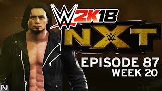 WWE 2K18 UNIVERSE MODE (EPISODE 87-WEEK 20) NXT - BOOK OF CALM screenshot 2