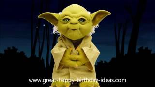 Funny Videos Yoda Sings Happy Birthday To You Its Funny 2016 | video funny