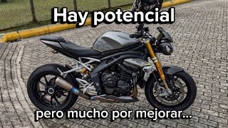 Triumph speed triple 1200 RS revisión a fondo y prueba de manejo a fuego 🔥
