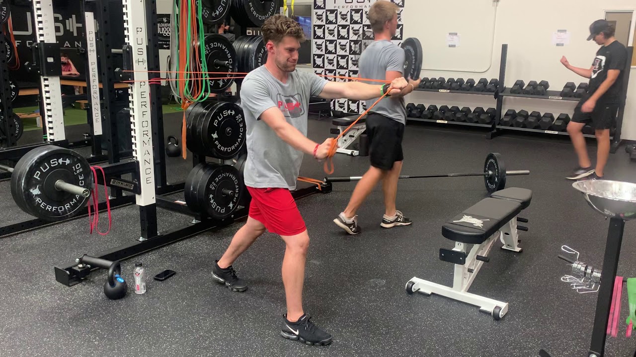 Band Serratus Pull Aparts YouTube