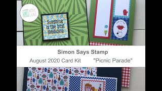 Simon Says Stamp - August 2020 Picnic Parade Kit!