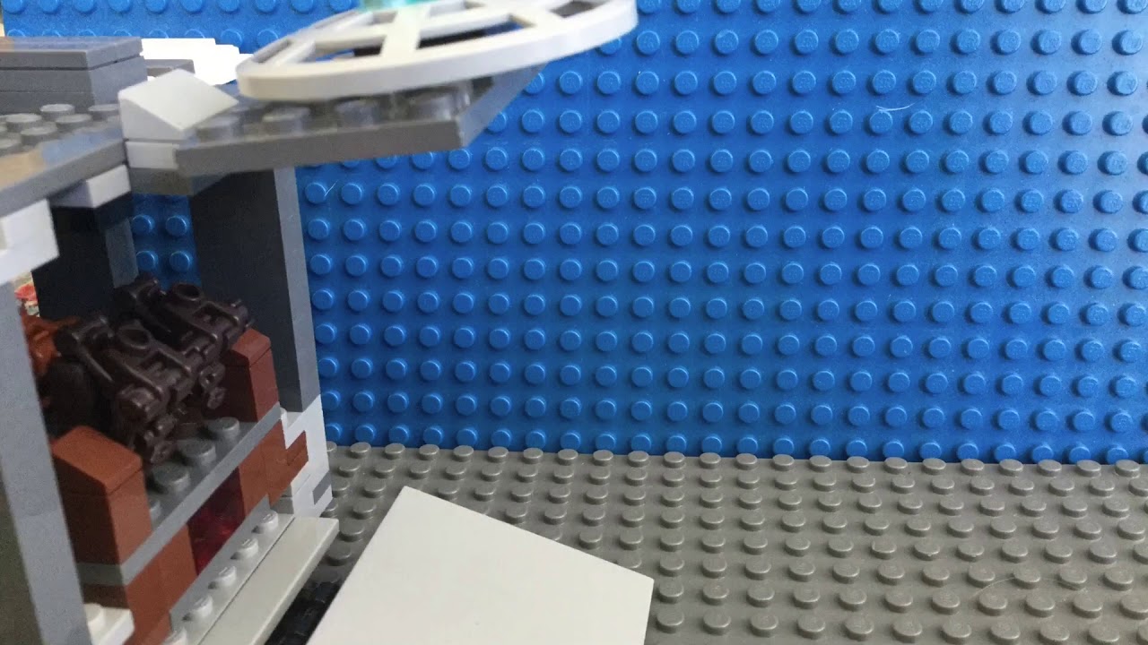Custom LEGO Transport Ship With Mini Mtt Moc - YouTube