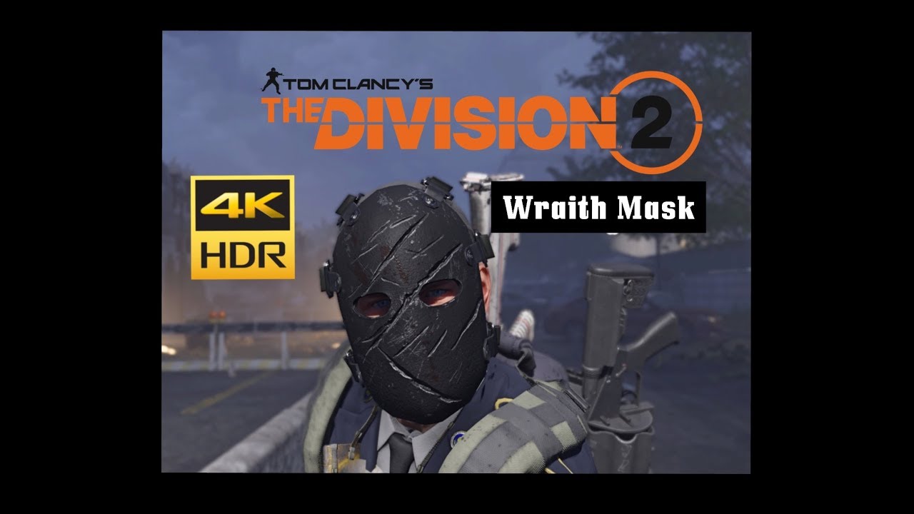 The Division 2 - Wraith Mask - Hunter Kill - 4K HDR. PS4 PRO