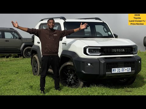 Thumbnail for Let’s drive the 2026 Toyota Land Cruiser FJ from Cape Town to the mountains | Price Review | 4x4 | 
