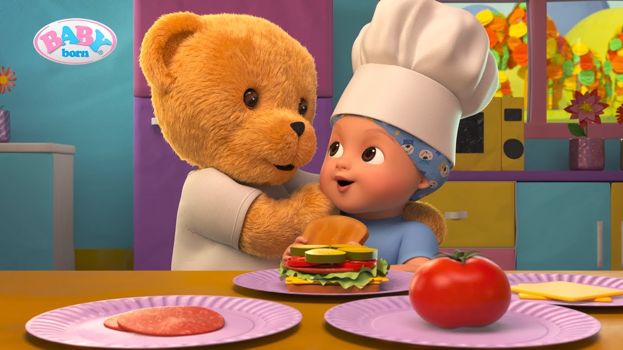 Przerwa na lunch z Teddy'm – Emma i przyjaciele gotują 🥪🧸 | Odcinek 12 | Serial animowany BABY born