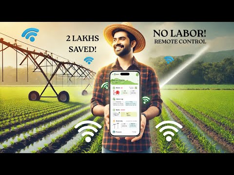 How I Save ₹2 Lakh/Year with Smart Irrigation! 🚜💧 | Automation in Farming - video from Mobitech Wireless