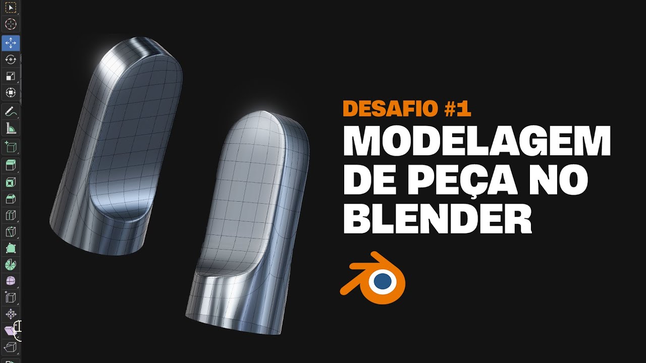 Desafio #1 - Modelagem de Peça no Blender 3D - YouTube