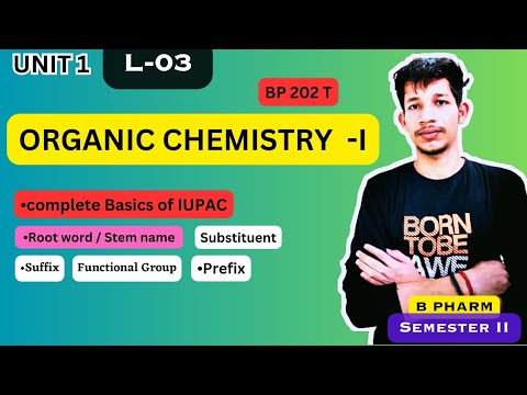 Prefix || Suffix|| word root || substituents || Functional Group || 1 ...
