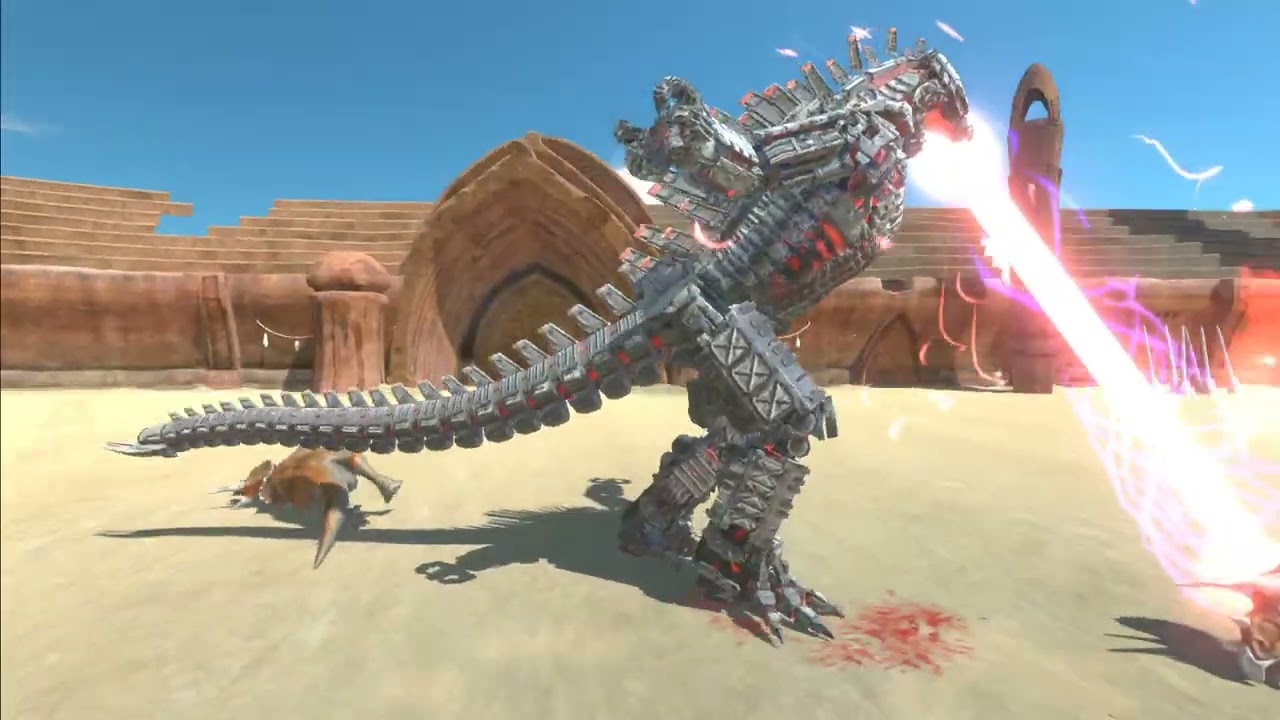 MECHAGODZILLA 2021 VS ALL X5 DINOS   ARBS PC