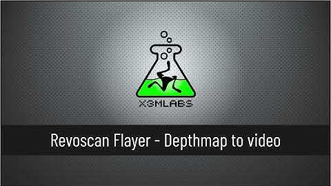 Extracting Revoscan RGB/DPH data as video