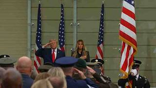 September 11: President Trump marks 25 years since 9/11 attacks at Pentagon
