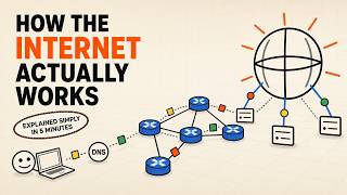 How the Internet Actually Works (Explained Simply in 5 Minutes)