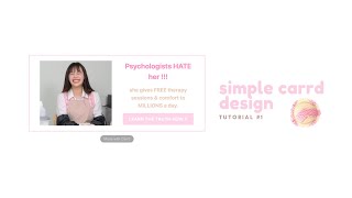 Psychologists hate them - carrd tutorial