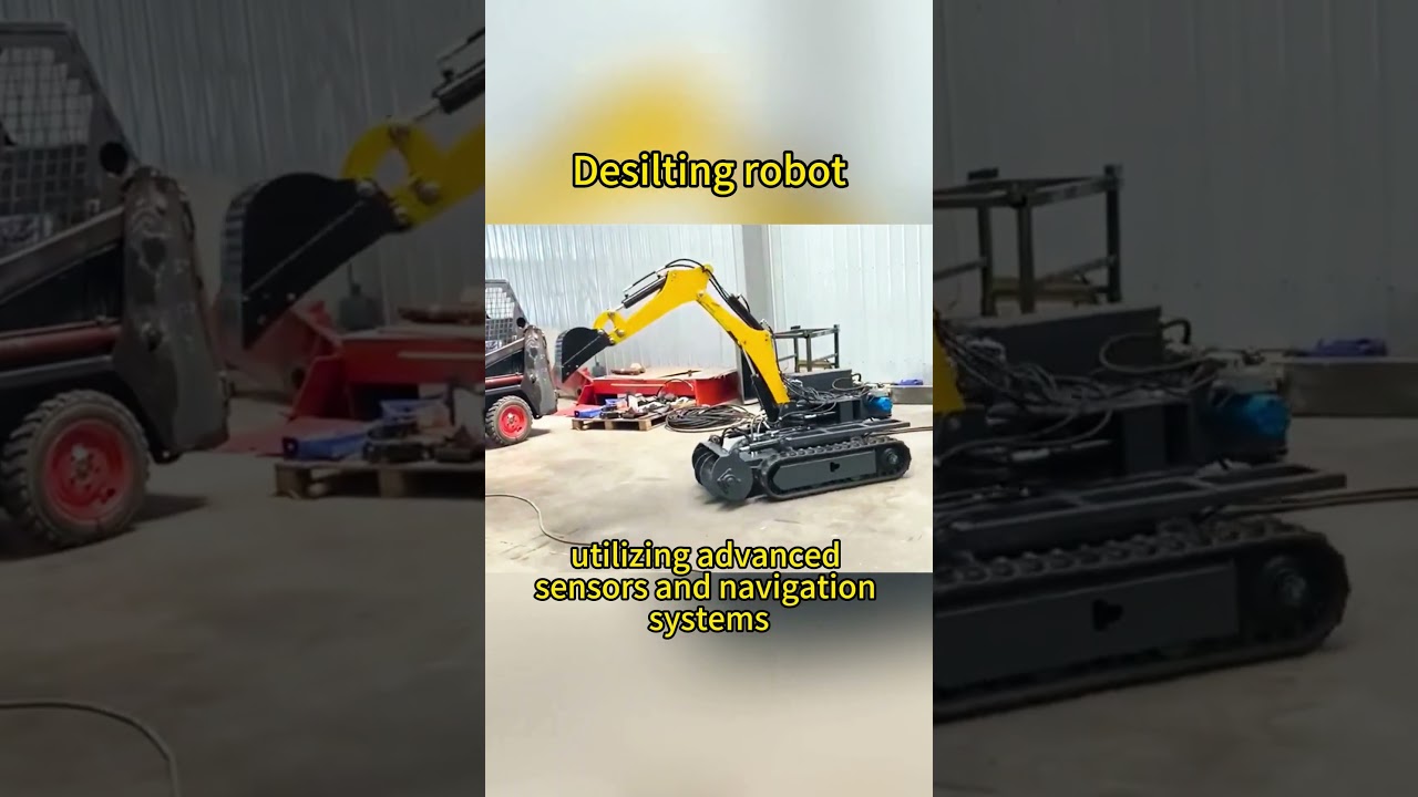 - Dredging Robot  - Sediment Removal Robot  - Underwater Dredging Robot