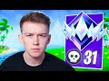 31 Kills in Unreal Ranked Season 4 😳 (Full Fortnite Gameplay)