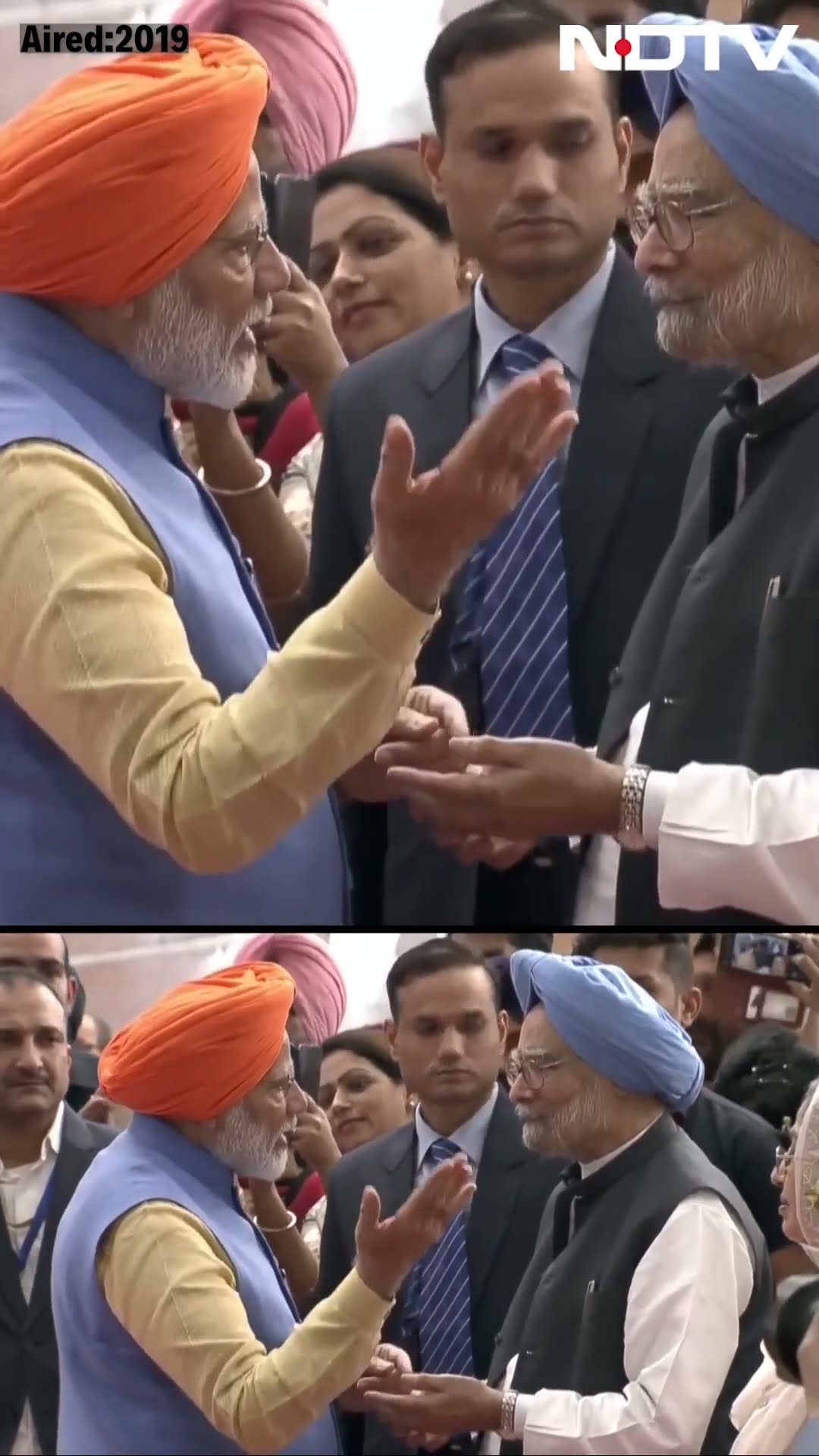 PM Modi Manmohan Singh | When PM Modi Met Manmohan Singh At Kartarpur Sahib Corridor Inauguration