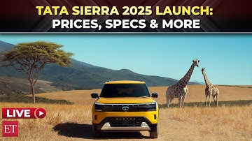 Tata Sierra 2025 launch LIVE: Price, specs, features, colors & variants