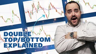 DOUBLE TOP/BOTTOM PATTERN EXPLAINED | LIVE TRADE EXAMPLES