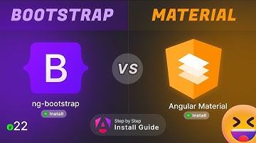 Ng-Bootstrap vs Angular Material | install Guide in Angular by @uxtrendz #22 (2024)