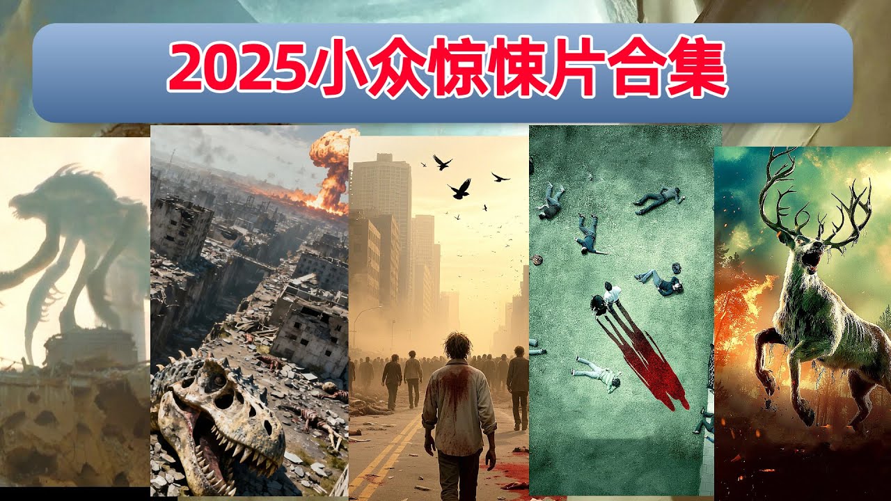 【阿奇】2025年小众惊悚片合集，总有一部你没看过的