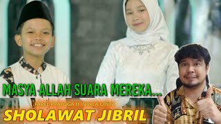 FAREL PRAYOGA ft NAYLA CINTA - SHOLAWAT JIBRIL | UJANG HALU REACTION