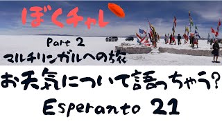 DuolingoでEsperanto #21 「Today」カテゴリでお天気用語を覚えちゃおう！