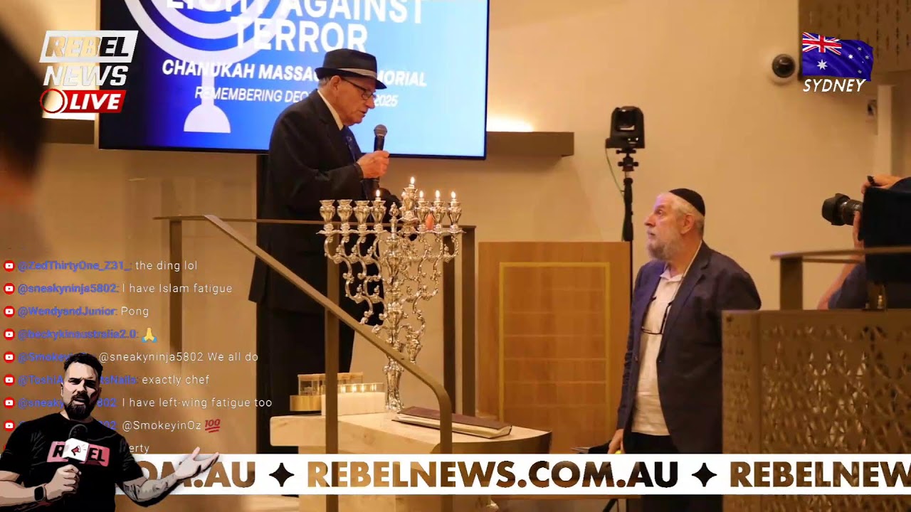 Light Against Terror: Chanukah Memorial with Amichai Chikli & Tony Abbott